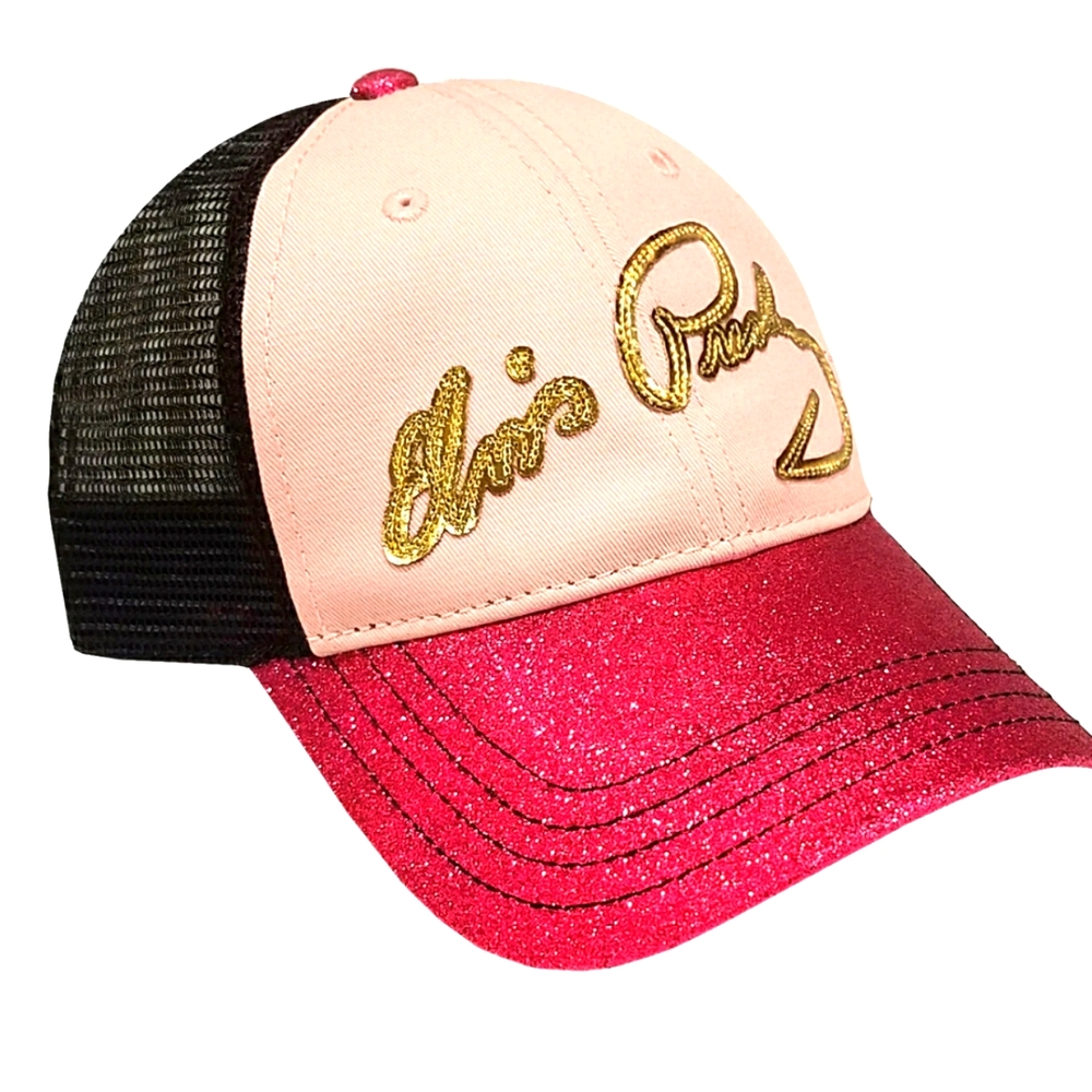 ELVIS PRESLEY SIGNATURE MIXED MEDIA CAP NWOT